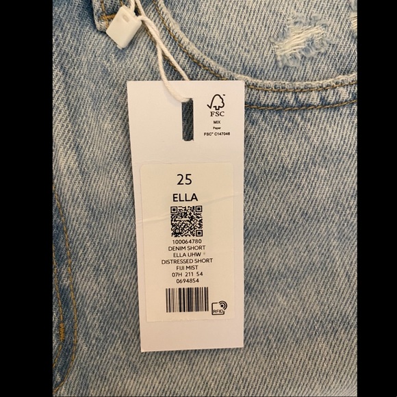 Dynamite - Ella distressed denim shorts - Picture 7 of 7